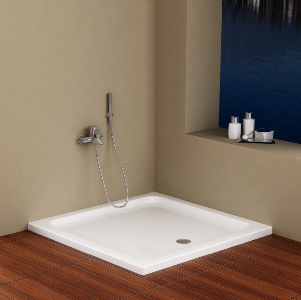 kare slim flat duş tekneleri